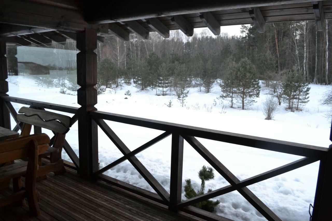 Sodyba "Vilkasale" Lägenhet Mindūnai Exteriör bild